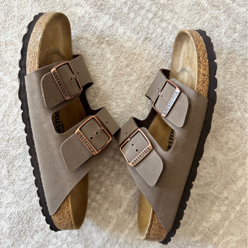 Birkenstock Arizona Two-Strap Sandals in Brown - Picture 2 of 6